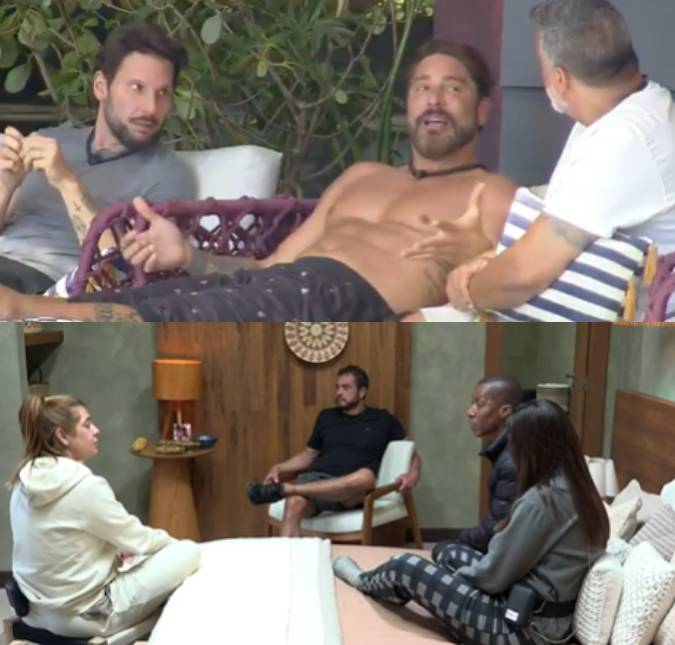 Após briga por divisão de quartos, casais do <i>Power Couple Brasil</i> opinam sobre o ocorrido