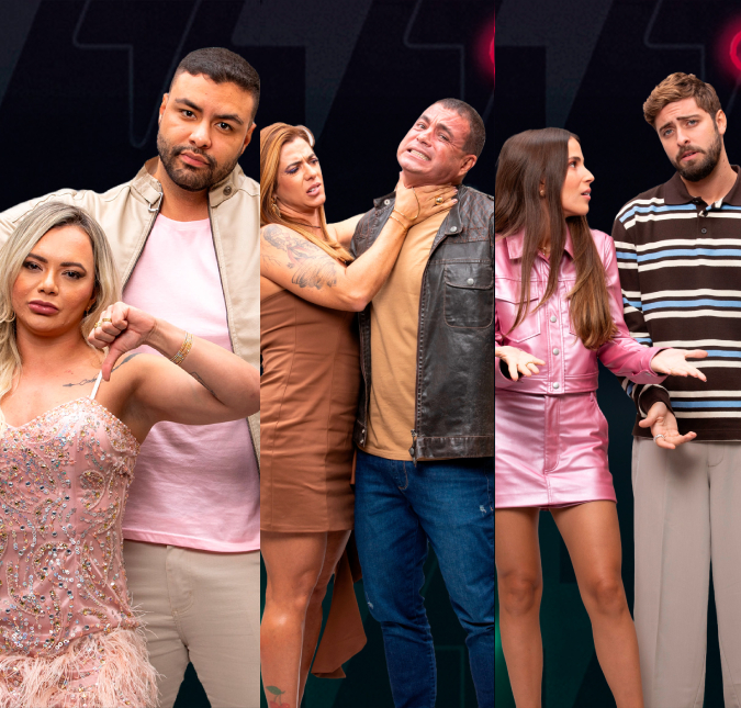 Adriana e Dhomini, Ana Paula e Antony, Nat e Eike estão na DR do <I>Power Couple Brasil</I>